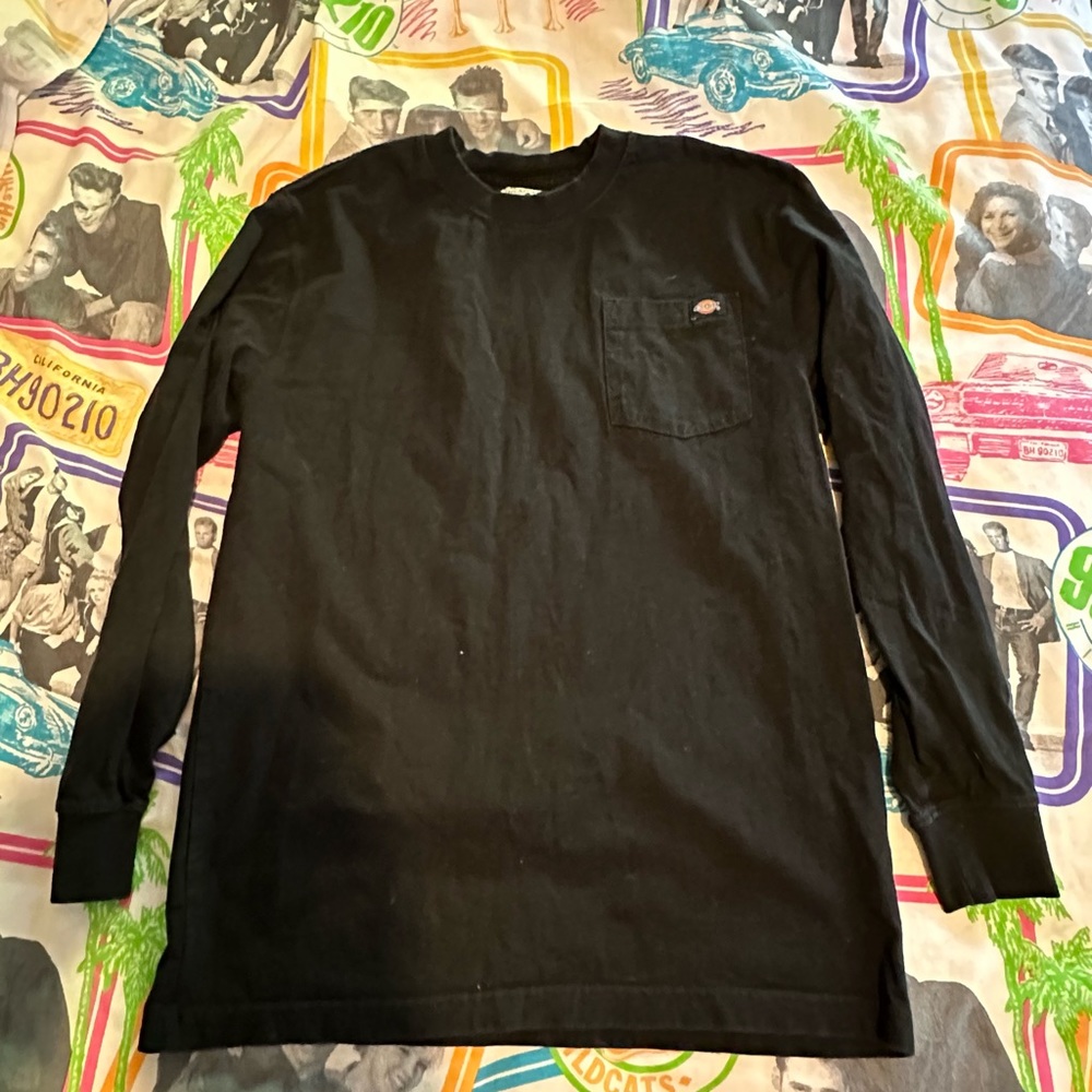 Dickie’s Black Long Sleeved Shirt M